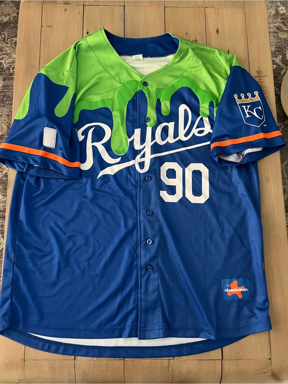 Kansas City ROYALS SpongeBob Jersey